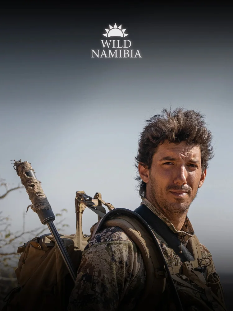 Foto de Ignacio, protagonista de la serie Wild Namibia